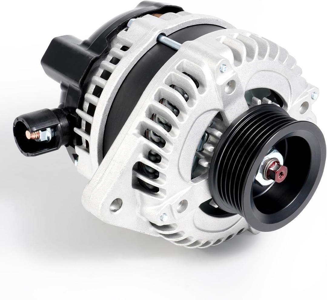 104210-3500 High Outputs Alternator 130A Compatible with 2004 2005 2006 2007 Honda Accord 3.0L Replacement# 31100-RCB-Y01, 31100-RCB-Y02