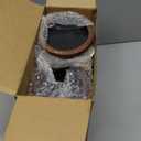 Pillar Candle Holders Set of 3 Wooden Candle Holders Decorative Wood Candlestick Holders for Living Room, Table Centerpiece for Wedding, Christmas, Party, Home - 4", 6", 8"