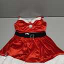 Avidlove Womens Christmas Camisoles and Skirt Outfits Velvet Santa Costume Set Medium