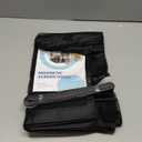 Yotache Magnetic Screen Door Fits Door Size 60"x96", Screen Size 62"x97" Double-Sided Opening Reinforced Mesh with Strong Magnets for Front, Patio Sliding Door (Black)