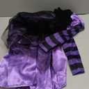 Narecte Halloween Witch Costume for Girls - Kids Halloween Costume Purple L