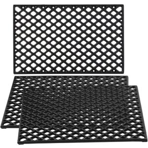 BAC367 HDW194 Grill Grates Grill Replacement Parts for Traeger Grill Grate Traeger Texas Pro Series 34 Century 885 Texas Elite 34 Traeger Pellet Grill Parts Texas Elite Cast Iron Cooking Grates 3Pcs