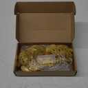 Riakrum 3 Pcs 6.56 ft Diwali String Lights Decorative Flame Shaped Lamps 10 LED Lights Window Wall Curtain Diwali Decorations for Home Bedroom Indian Wedding Party Christmas Indoor Outdoor