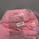 6 Piece Towel Sets, 100% Cotton Turkish Towels for Bathroom, 2 Bath Towel, 2 Hand Towel, and 2 Wash Cloth - Pink Towel Set