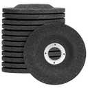 SI FANG 3 inch Grinding Wheels 5/8in Arbor Aggressive Grinding Rust Removal for Metal & Stainless Steel, Depressed Center Angle Grinder Wheel Grinding Disc Durable & Sharp (10 Pack)