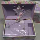 Jewelkeeper Enchanting Unicorn Musical Jewelry Box for Girls - Sparkling Rainbow Design Music Box with 2 Pullout Drawers to Store Earrings, Necklace and Bracelets - Plays The Beautiful Dreamer Tune