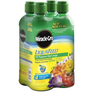 4 Pack Liquafeed Refills All Purpose Fertilizer