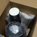 RACETOP 12 oz Paper Coffee Cups,100 Pack Black Disposable Coffee Cups with Lids, Sleeves and Stirring Sticks, 12 oz Hot Coffee Cup for Hot Drinks, Parties, Picnic, Travel, and Events