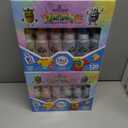 2 x 24 Colors Tie Dye Kit, Tie Dye Set for Kids, Pre-Filled Bottles, Non Toxic Permanent Fabric Dye Art Set, Easy DIY Fabric Art - Create Fun (24 Colors)