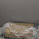 Hjarta 40 Inch Free Standing Towel Racks for Bathroom, Black Towel Holders with Wooden Base, 2-Tier Freestanding Towel Holder Stand for Bath Towel Sheet