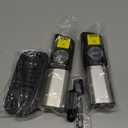 Ultrean Pepper Grinder, Rechargeable Gravity Salt and Pepper Grinder with 6 Adjustable Coarseness, LED Light, One-Hand Automatic Operation, Stainless Steel, Gifts for Fathers Day