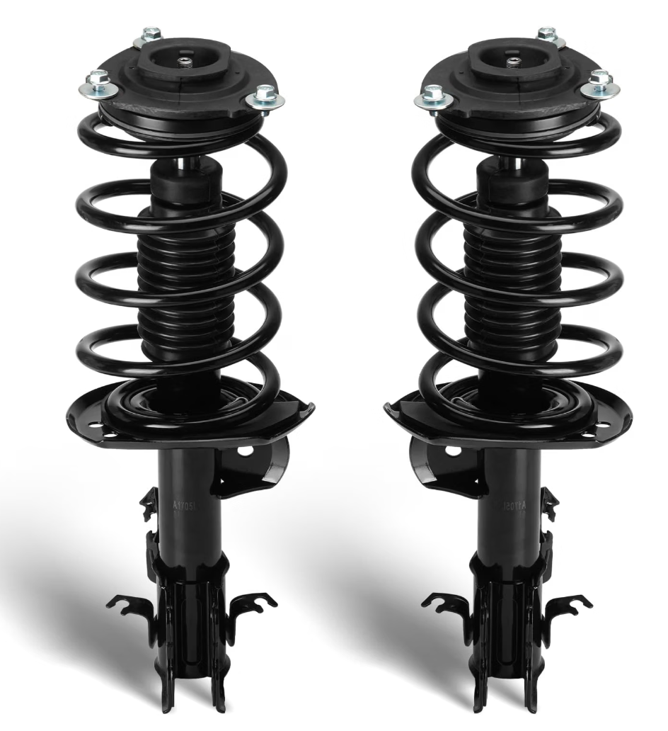 2 PCS Shock Absorber Front Struts for 2014 2015 2016 Nissan Sentra, 2017 2018 2019 Sentra ONLY 1.8L (S, SL, SR, SV), Pair Complete Struts Assembly w/Coil Springs Driver Passenger Side 172947 172948
