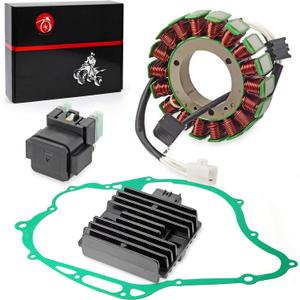 Stator and Voltage Regulator Rectifier Relay Gasket For Yamaha V-Star 1100 XVS11 XVS1100 Classic Custom Silverado 1999-2009
