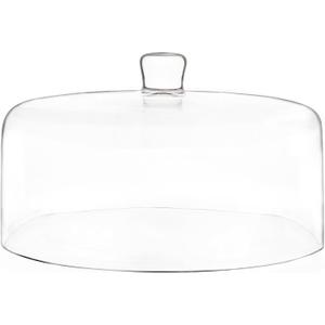 Glass Cake Dome, Cake Cover Lid for Freshness and Display | 11" Diameter