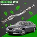 High Flow Rear Catalytic Converter Kit Direct-Fit Nissan Altima 2007 2008 2009 2010 2011 2012 2013 2014 2015 2016 2.5L(EPA Compliant)