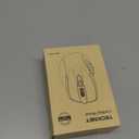 TECKNET Wireless Mouse, 2.4G Ergonomic Optical Mouse, Computer Mouse for Laptop, PC, Computer, Chromebook, Notebook, 6 Buttons, 24 Months Battery Life, 2600 DPI, 5 Adjustment Levels - Black