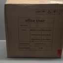 Office Chair, Ergonomic Desk Chairs 330LBS Capacity High Back Mesh Computer Chair with Flip-up Armrests, Comfy Work Chair with Adjustable Lumbar Support, Rolling Chair (25 inches x 20.5 inches x 40 inches, Black)