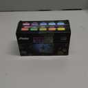 ABEIER Glow in the Dark Acrylic Paint - 10 Bright Colors (60ml/2oz) Long Lasting Glow Fluorescent Paint for DIY Projects, Halloween, Easter, Christmas Decorations