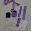 OKYUK 4G Smartwatch, Kids Watch for Kids with SIM Card, 47 Exciting Games, Two-Way Calling Feature, SOS Emergency Call Button Ideal for Kids Aged 3-12, Childrens Cell Phone Alternative (Purple)