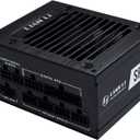 Lian Li SP750 V2 Gold 750 Watt SFX Form Factor Power Supply | Native 12V-2x6 Cable - Low Noise - 80+ Gold Efficiency - ATX 3.1 & PCIe 5.0 Compliant - 92mm FDB Fan - Black (SP750G.B)