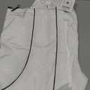 Zontroldy Cargo Pants Women Parachute Pants Y2K Baggy Casual High Waist Wide Leg Track Pants Streetwear(0946-White-S)