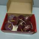 alikiki Diwali Diya String Lights - Diwali Gift Decor 10PCS LED Deepawali Battery Operated Diyas Indian Pooja Room Home Office Mandir Puja Gifts Hindu Wedding Light