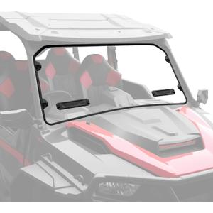 Front Windshield for Polaris General 1000, Hard Coated Polycarbonate Vented Full Windscreen Window for Polaris General 1000/4 1000 /XP 1000 /XP 4 1000 2016-2025 Accessories, Replace #2884337