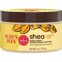 Burt's Bees Shea + Tropical Fruit Indulgent Hand and Body Butter, Non-Greasy, Antioxidant Rich for Glowing Skin, Non-Irritating, Natural Origin Skin Care, 11 oz.