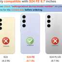 Hungo Compatible for Samsung Galaxy S24 FE Case for Women Girls Clear Design Cute,Girly S24FE Protector Mandala Floral Elephant Animal Flower Ethnic Indian