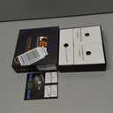 6 Pack Fairy Lights Battery Operated with Timer 2PCS Remote 6.5ft 20LED Warm White Twinkle Lights Waterproof Silver Wire Fireflies Lights DIY Mason Jar Wedding Party Christmas Centerpiece Table Deco