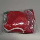 GMOEGEFT Christmas Tree Skirt 36 30 Inches Red Felt with Merry Christmas Tree Skirt Xmas Holiday Decorations (30 in)