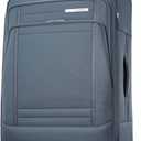 Samsonite UpLIFT Lightweight Large Checked Softside Luggage with Spinner Wheels - Expandable - Airline-Approved, Polyester Soft Suitcase for Ultra Light Travel - Elemental Blue