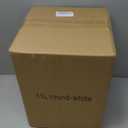 URALFA Bathroom Trash Can with Lid, 3 Gallon / 11L Garbage Can with Pop-Up Lid, Small Dog Proof Trash Cans, Plastic Waste Basket with Removable Legs for Bathroom, Bedroom, Kitchen, Office, White