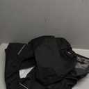 Dog Raincoat for Medium Large Dogs,rain Jacket Coat, Full Leg Coverage Waterproof Rain Suit with Detachable Hood & Tail, Reflective Strips, Snag-Free Top Zipper (Black for Boy, X-Large)