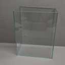 Vimvins 2 Gallon Glass Fish Tank, Easy to Maintain Small Aquarium for Betta/Snails/Shrimp and Aquatic Planting.