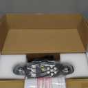 DJ Lights with Stand, 5 in 1 Party Bar Light Set with Rotating Ball, Strobe, UV, Colorful LED Par Light and Pattern, Sound Activated DJ Lighting System for Disco Stage Gig Band Wedding