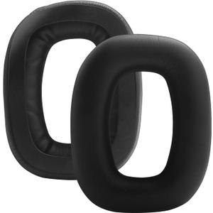 Astro A30 Ear Pads Replacement Ear Pads Cushions Compatible with Logitech Astro A30 Headphones Comfort Protein Leather Soft Memory Foam Replacement Headset Earpads Ear Cups Cover Repair Parts (Black)