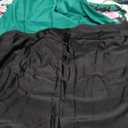 Aleumdr Womens Blouson Striped Printed Push up Strappy T-Back Tankini Top with Shorts Size Xl
