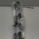 Bird Feeders for Outdoors (Green) Squirrel Proof Hanging Bird Feeder with Locking Lid & Adjustable Hanger, Chew-Proof, Weather Resistant 15 Inches 6 Port