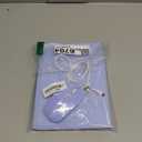 Rainbow Backlit Keyboard Case for Galaxy Tab S6 Lite 10.4" Case with Mouse and 7 Colors RGB Colorful Backlight Detachable Bluetooth Keyboard,Black