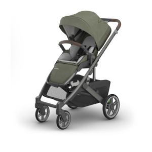UPPAbaby Cruz V3 Full-Size, from Birth, Car Seat Compatible - Evelyn | From birth to 50 lbs, one seat that grows with every stage, Evelyn (Meadow Green)