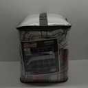 Coleman Windowpane 4 Piece Bedding Set King 1 Comforter 104x90 2 Comforter Shams 20x36 1 Quilt 104x90