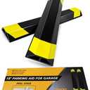 Heavy Duty Parking Aid for Garage, 18" Car Parking Stopper for Garage 2 Pack, Parking Aids Protects Car, Parking Stopper Easy to Install 2 Packs 18" L (2 Pack 18" L x 1.25H)