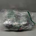 9ft Christmas Garland with Snow, Pinecones, Red Berry,50 Battery Operated Soft White LED Lights with Timer,Artificial Holiday Decoration Door Outdoor