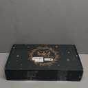 Christmas Garland Soft Bendable Realistic Artificial Cedar Pine Green Xmas Mantle Garland for Staircase with Gift Box Garlands for Decoration Christmas Fireplace Porch Table Home Yard Decor (72 Inch)