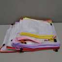 32pcs Mesh Zipper Pouch Bags, 8 Sizes, 8 Colors Zipper Pouches for Organizing, Board Game Storage, Travel, School Office