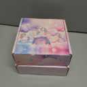 2 x Toddler Purse Gifts for Girls, Little Girl Purse Kids Wallet Crossbody Bag Birthday Gifts for 3-8 Year Old Girl (Black-black Initial)