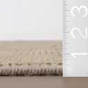 nuLOOM Anivelle Beige Vintage & Distressed Power Loomed Area Rug, 4' x 6'