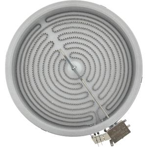316282101 Range 12" Dual Radiant Surface Element Burner OEM Replacement Parts, Compatible with Frigidaire Kenmore Electrolux, Replaces 316282102, 318198935, 318198941, 389087301