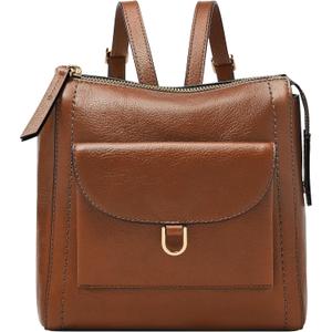 Fossil Women's Parker Leather Convertible Backpack Purse Handbag for Women